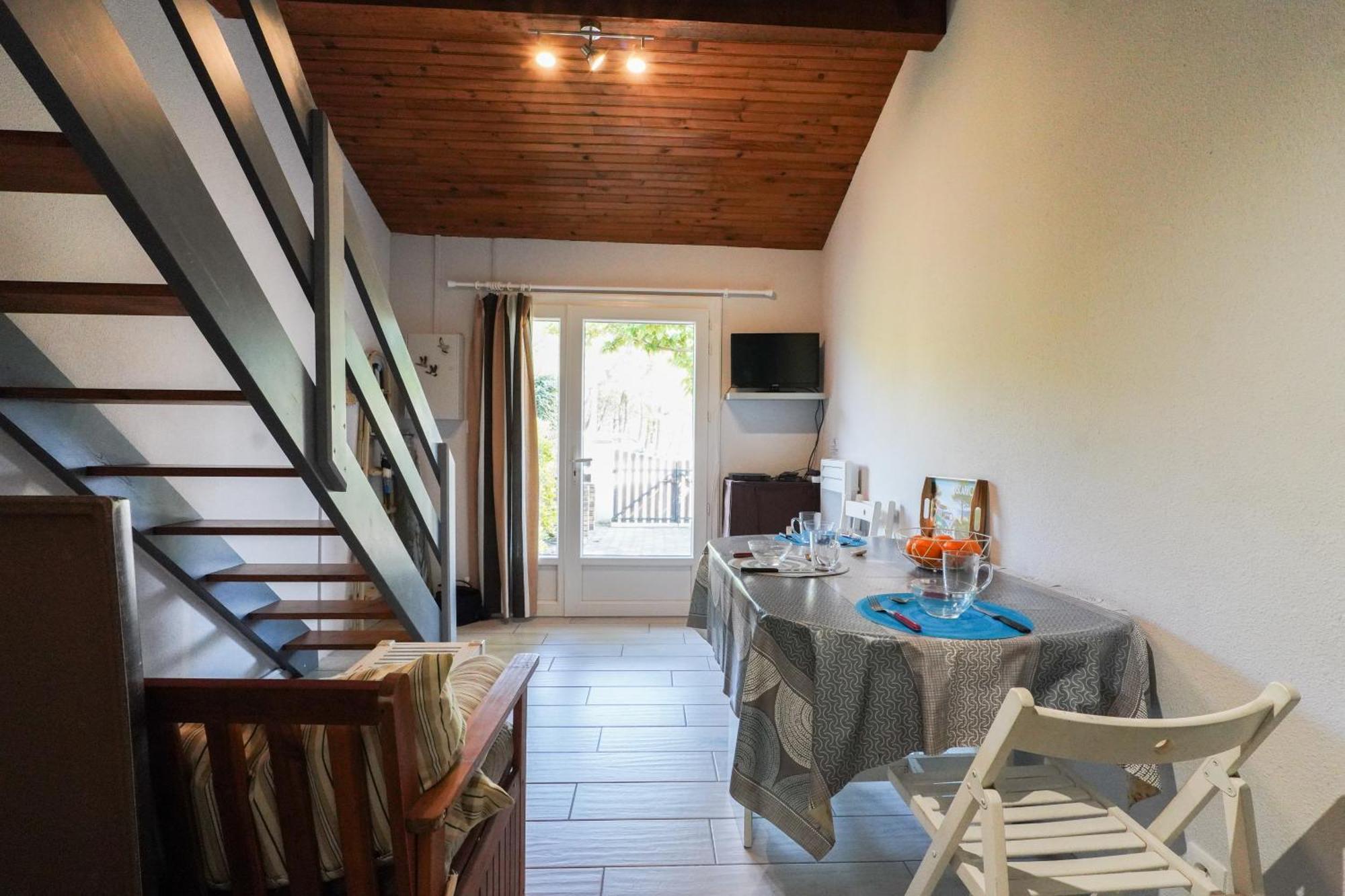Maisonnette Au Pied De L'Ocean Avec Terrasse Biscarrosse Exterior foto