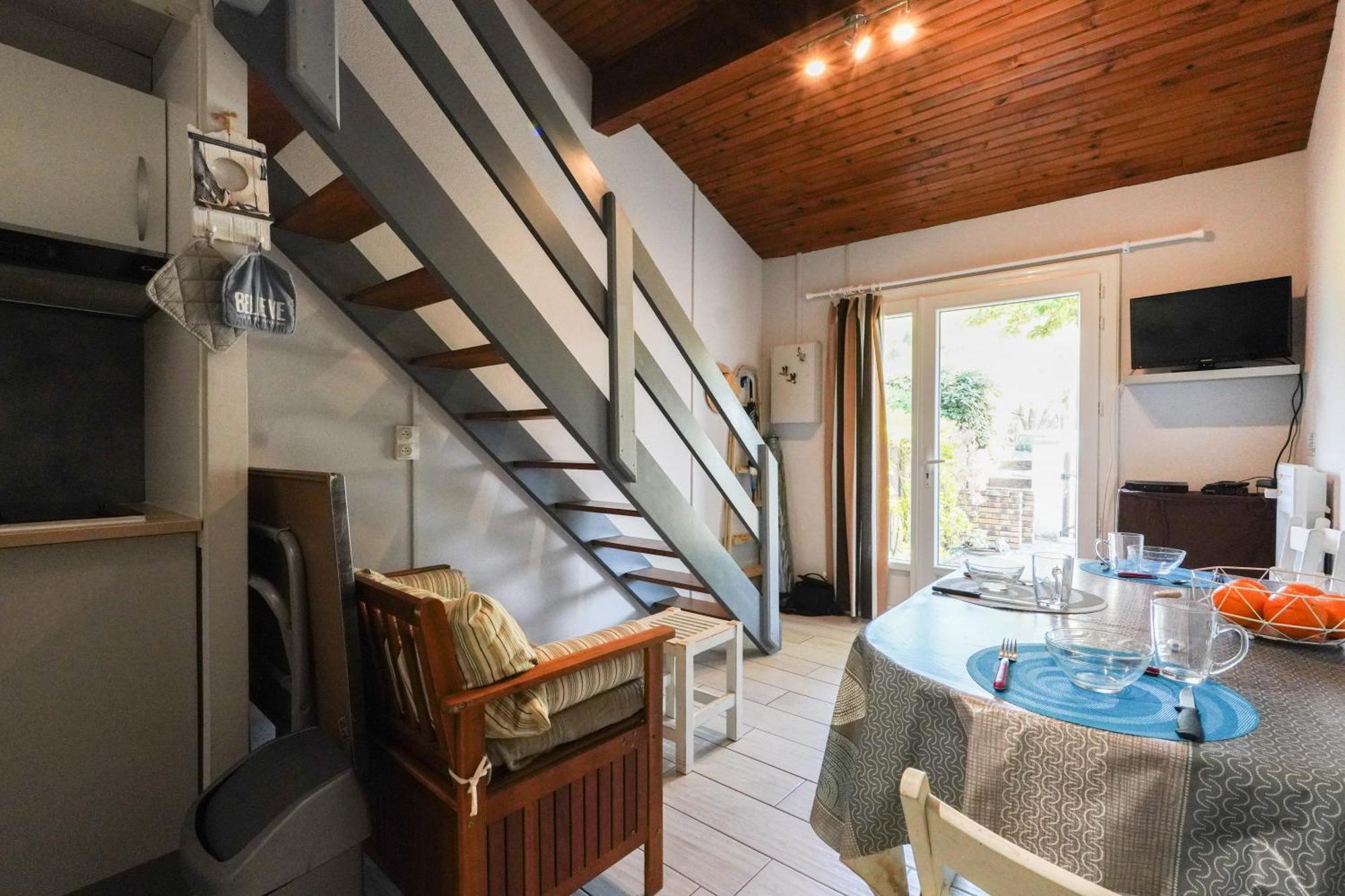 Maisonnette Au Pied De L'Ocean Avec Terrasse Biscarrosse Exterior foto